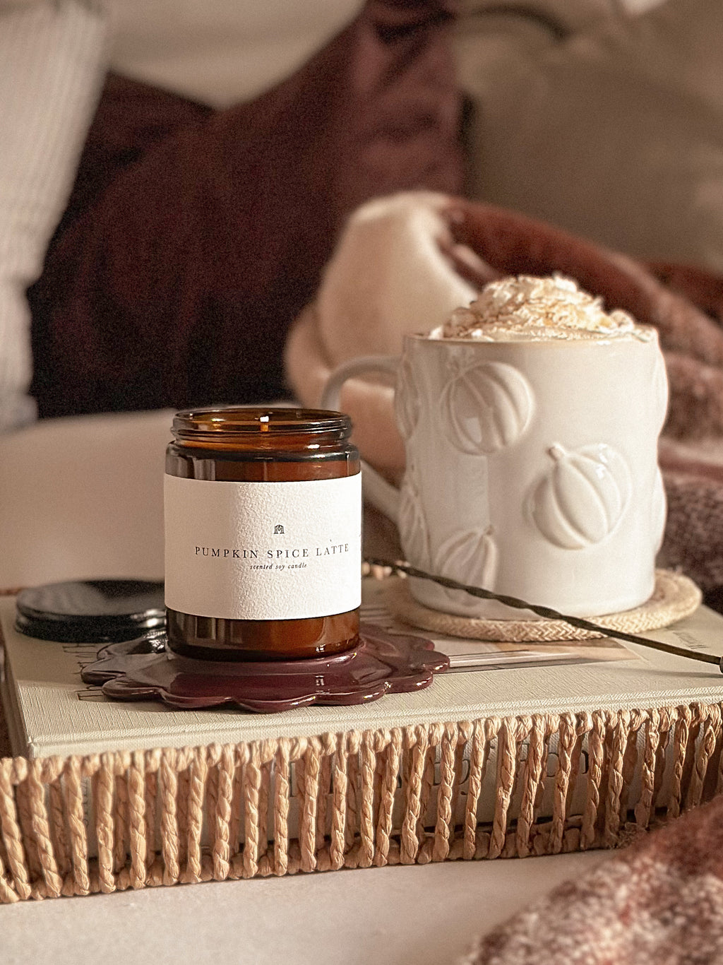 Pumpkin Spice Latte - Sojina sveća 220g